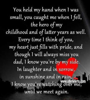Miss you so much Dad