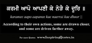 According to their own actions, Some are drawn closer and some are ...