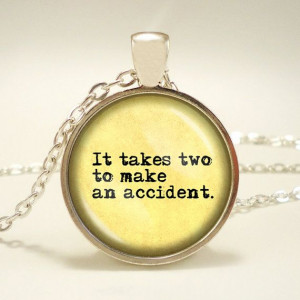 Great Gatsby Quote It Takes Two to Make an by RosiesPendants, $12.95