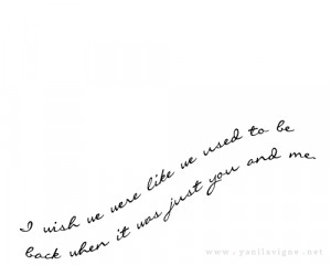 ... you and me, like we used to, love, quote, text, we used to, you and me