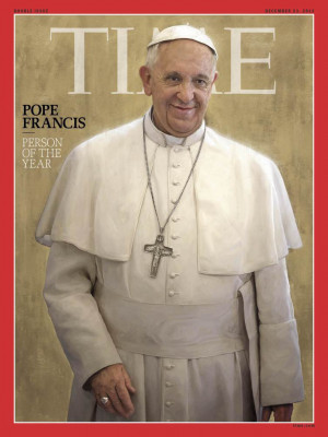 Time magazine named Pope Francis its 2013 “Person of the Year ...