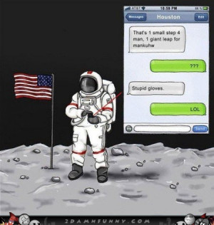 Neil Armstrong Messes Up His Famous Quote