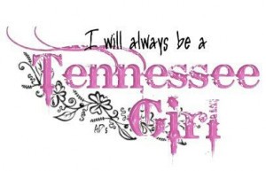 Tennessee girl.