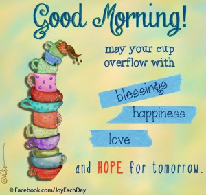 Good morning quotes with images for facebook
