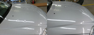 ... Honda Civic with Hail Damage Before and After Paintless Dent Repair