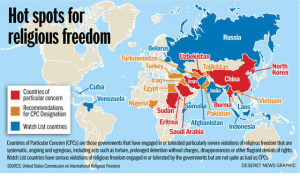 Religious Freedom Hot Spots Graphic mormon