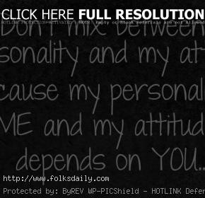 quotes about attitude and personality quotes about attitude and ...