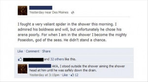 funny facebook status updates, bacon wrapped media (14)