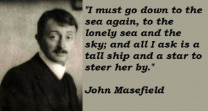 John Masefield Quotes