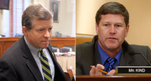 Charlie Dent (left) and Ron Kind are pictured in this composite image ...