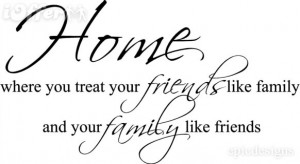 Sayings About Family And Friends