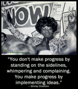 Shirley Chisholm, first Black women elected to the U.S. House of ...