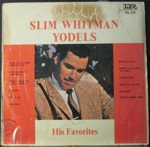 SLIM WHITMAN - YODELS (LP/VINYL)