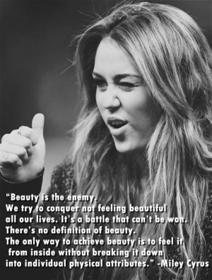 Miley Cyrus Love Quotes
