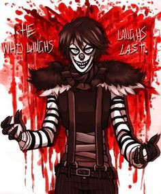 Laughing Jack looks hotter with blood... How do I find bloody killer ...