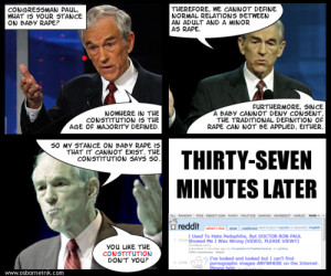 Ron Paul and Libertarian Idiocy