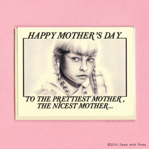 ... Bad Seed - Funny Mother's Day Card - Funny Mom Card - Bad Seed - Bad