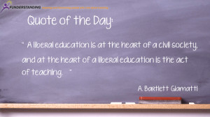 liberal education is at the heart of a civil society, and at the ...
