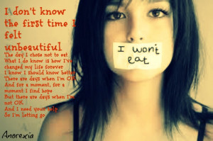 Anorexia: Anti-Bullying contest by maloriblackmon
