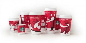 Starbucks says it's time for Christmas !