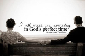yshgolpeo:God’s Perfect Timing I am waiting to meet ‘Mr Right ...