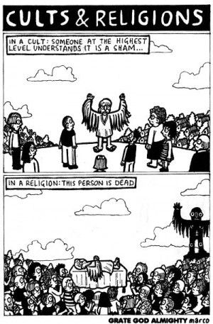 The Real Difference Between Cults And Religions
