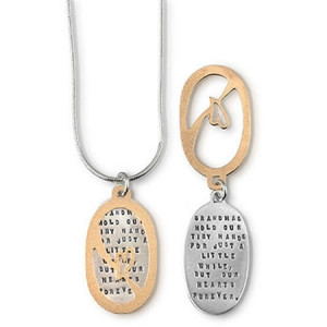 Grandmas Hold Our Tiny Hands, Our Hearts Forever | Inspirational Quote ...