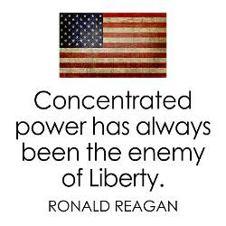reagan_on_concentrated_power_shower_curtain.jpg?height=250&width=250 ...