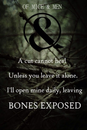 Of Mice & Men | Bones Exposed lyrics