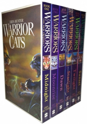 Warrior Cats Collection, Erin Hunter 6 Books Set (The New Prophecy)