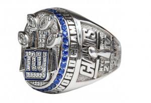 New York Giants ring designed by Tiffany Best Quote-- “Our thing now ...