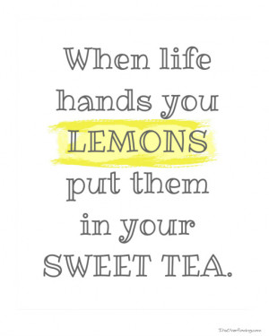 Lemons Quote @ItsOverflowing Blog