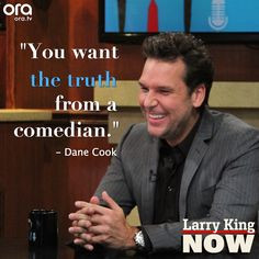 Dane Cook knows what audiences wants from any comedian, himself ...