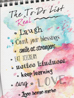 ... / The 'Real' to Do List - Inspirational Quote Case for iPhone 5 & 5s