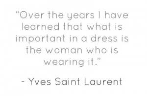 Over the years I have learned that what is important