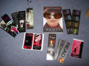 signed copy of Heist Society by Ally Carter, plus an assortment of ...