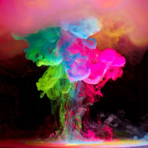 trippy smoke acid psychedelic trip colors colorful