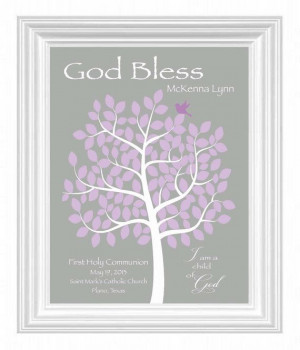 ... Communion Gift - Personalized Gift for First Holy Communion -Custom