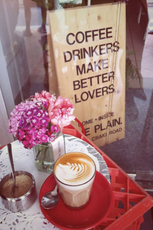 Coffee drinkers make better lovers.