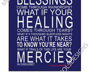 Printable Military Blessings Healin g Mercies 1 Thessalonians 5:16-18 ...