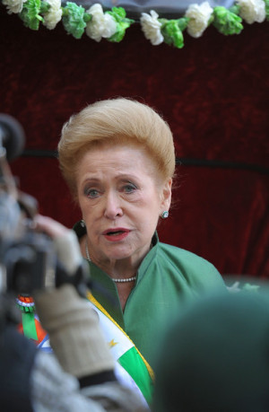 Mary Higgins Clark Writer and Parade Grand Marshal Mary Higgins Clark