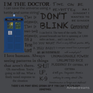 Amberdreams › Portfolio › Dr Who quotes