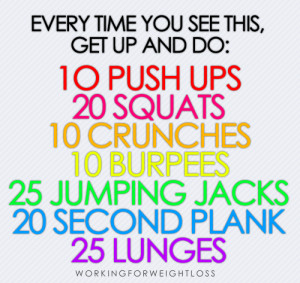 good five minute workout!