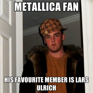 Metallica Fan His Favourite Member Is Lars Ulrich