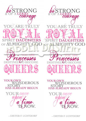 Princess Of God Quotes Quote-bookmark-young-womens-
