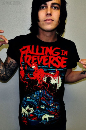 Kellin Quinn wearing his Falling in Reverse shirt :)