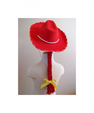 Toy Story JESSIE Red Cowgirl Hat Headband Braid Ready to Ship