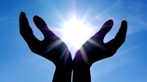 When you greet others with an open heart, you find friends everywhere ...