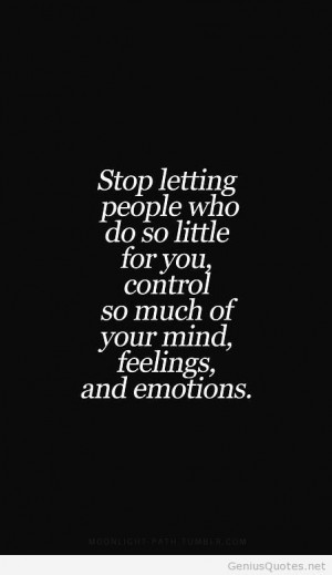 Feelings vs emotional...