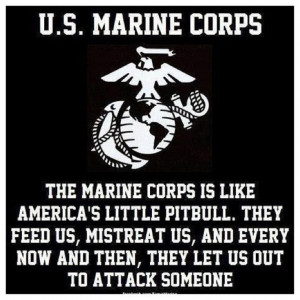 Marines always get compared to Bulldogs, Pit Bulls, Rottweilers, and ...